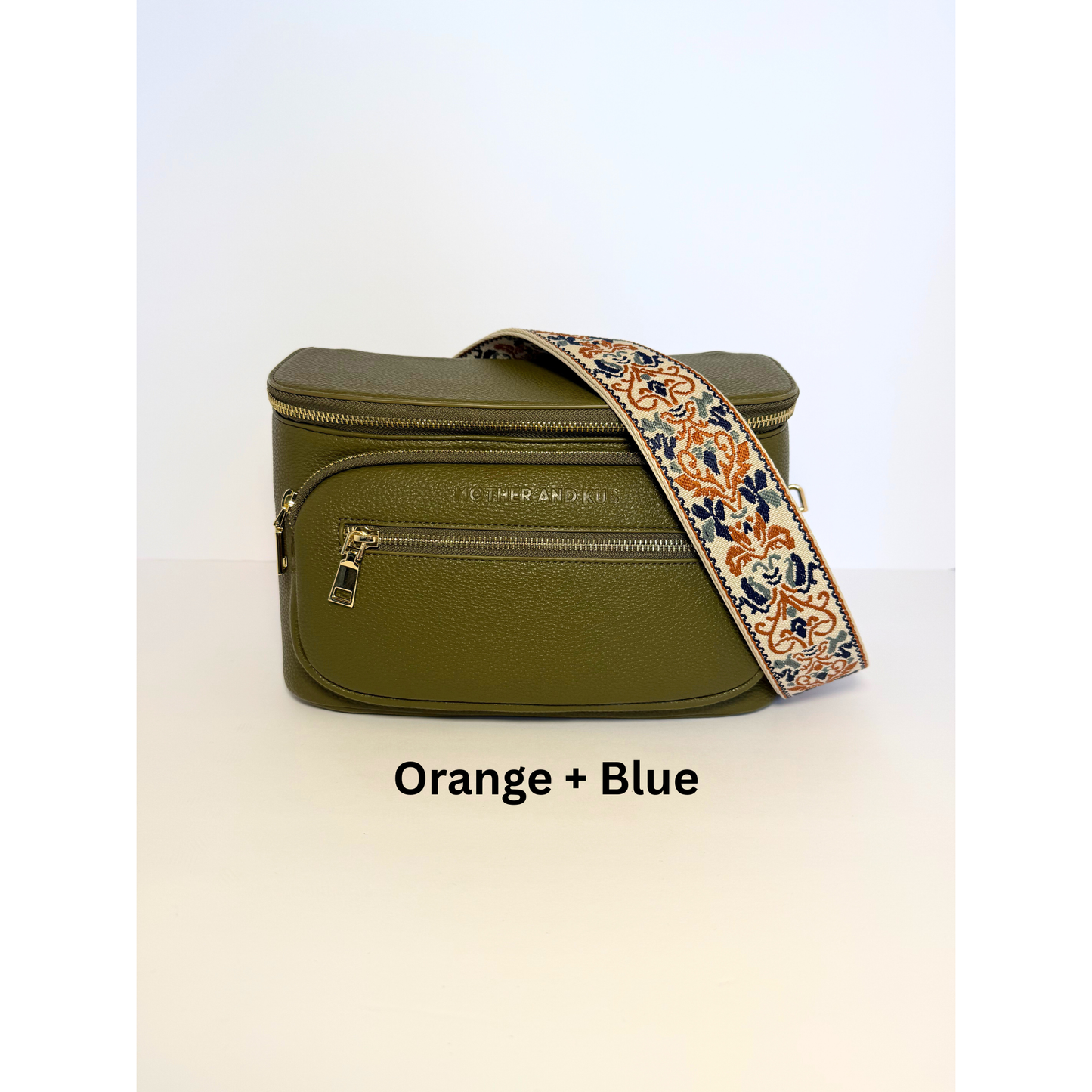 Zoey Crossbody Diaper Bag 2.0- Olive