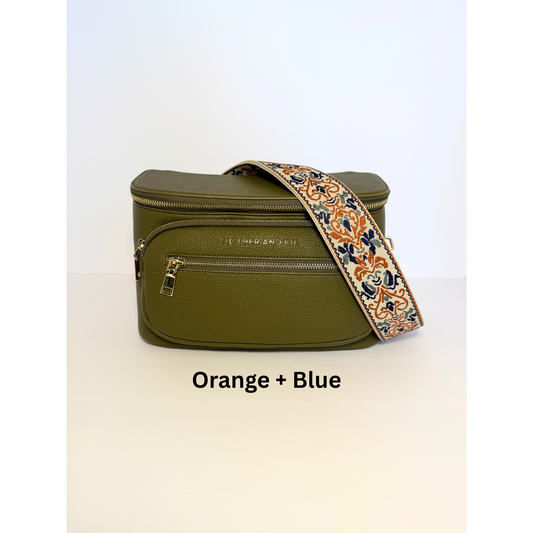 Zoey Crossbody Diaper Bag 2.0- Olive