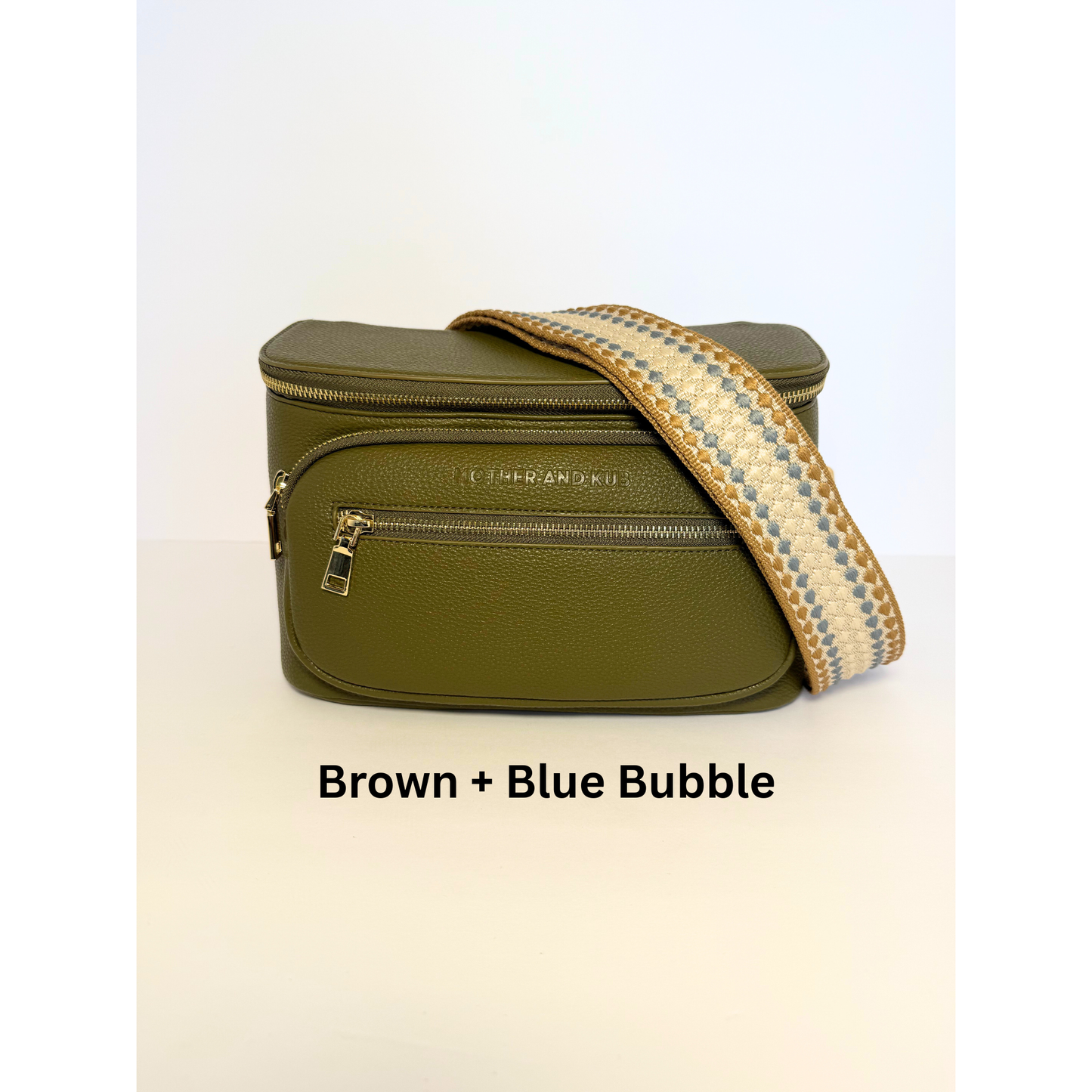 Zoey Crossbody Diaper Bag 2.0- Olive