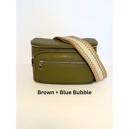 Zoey Crossbody Diaper Bag 2.0- Olive