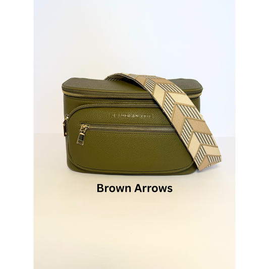 Zoey Crossbody Diaper Bag 2.0- Olive