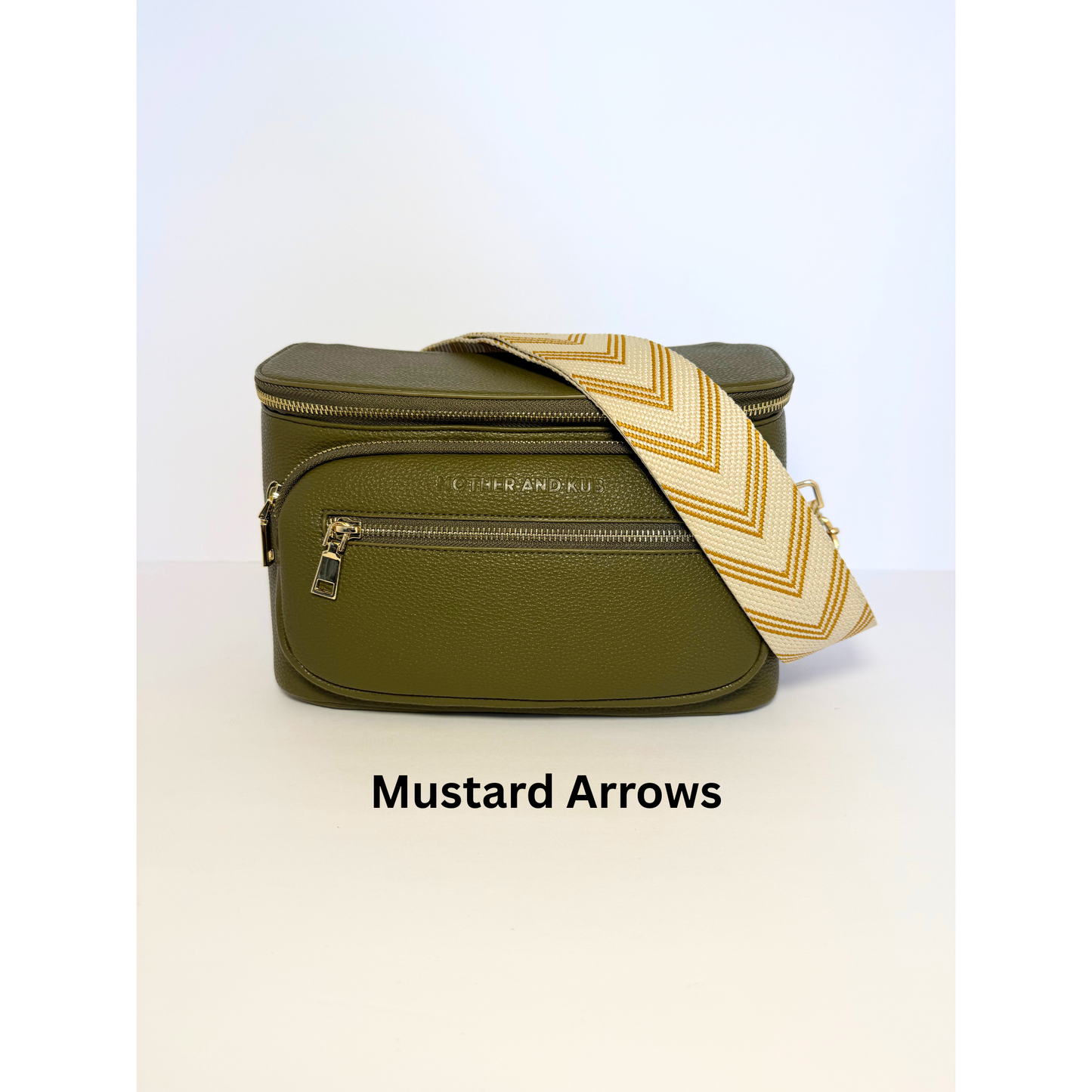 Zoey Crossbody Diaper Bag 2.0- Olive