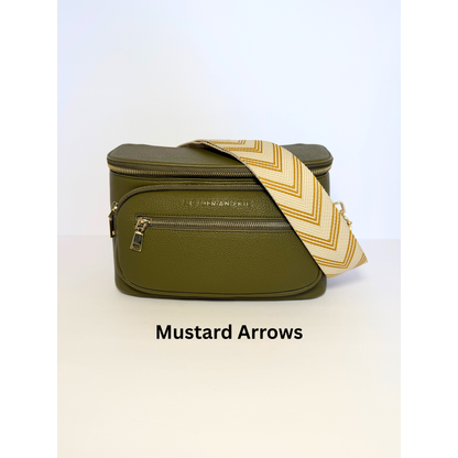 Zoey Crossbody Diaper Bag 2.0- Olive