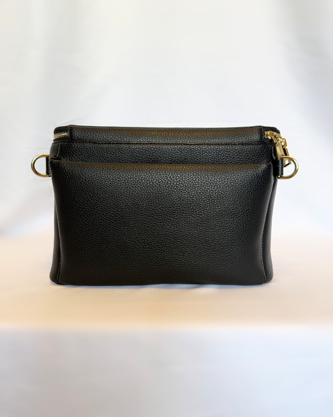 Zoey Crossbody Diaper Bag 2.0- Black