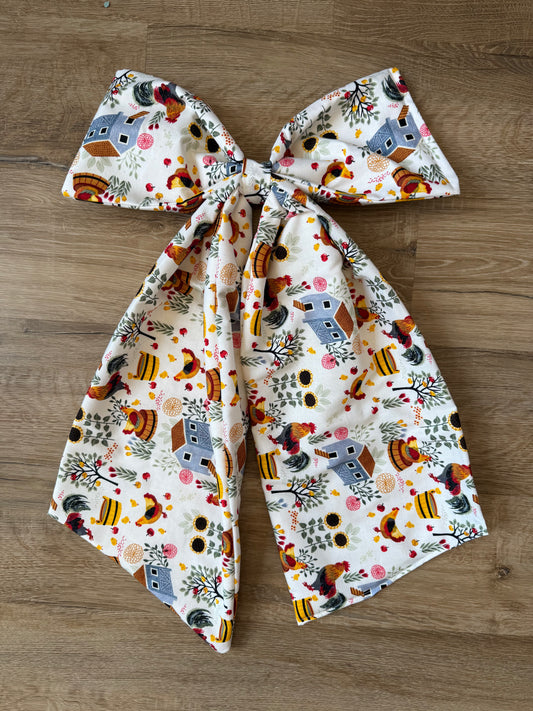 Farmhouse Large Bow