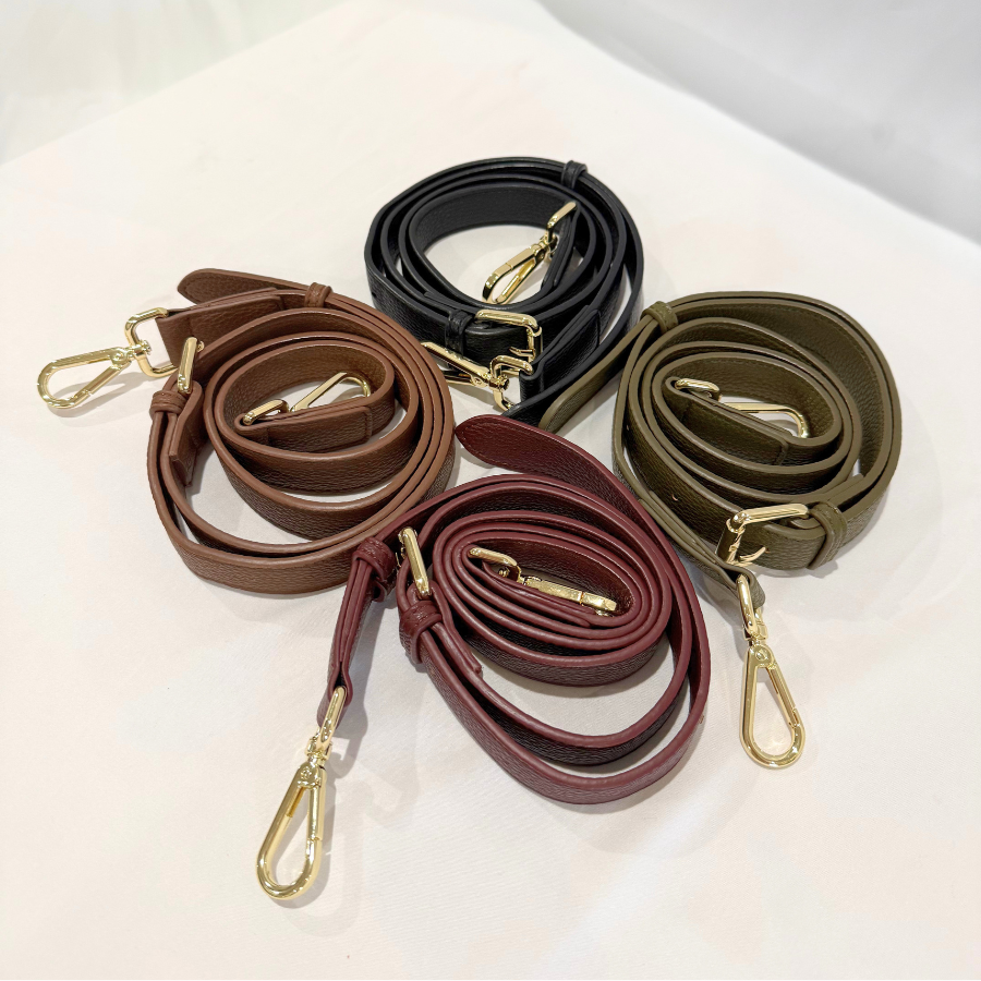Vegan Leather Crossbody Straps